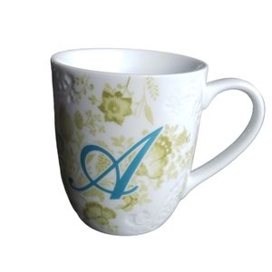 Pier 1 Imports Ava Letter "A" monogram Mug